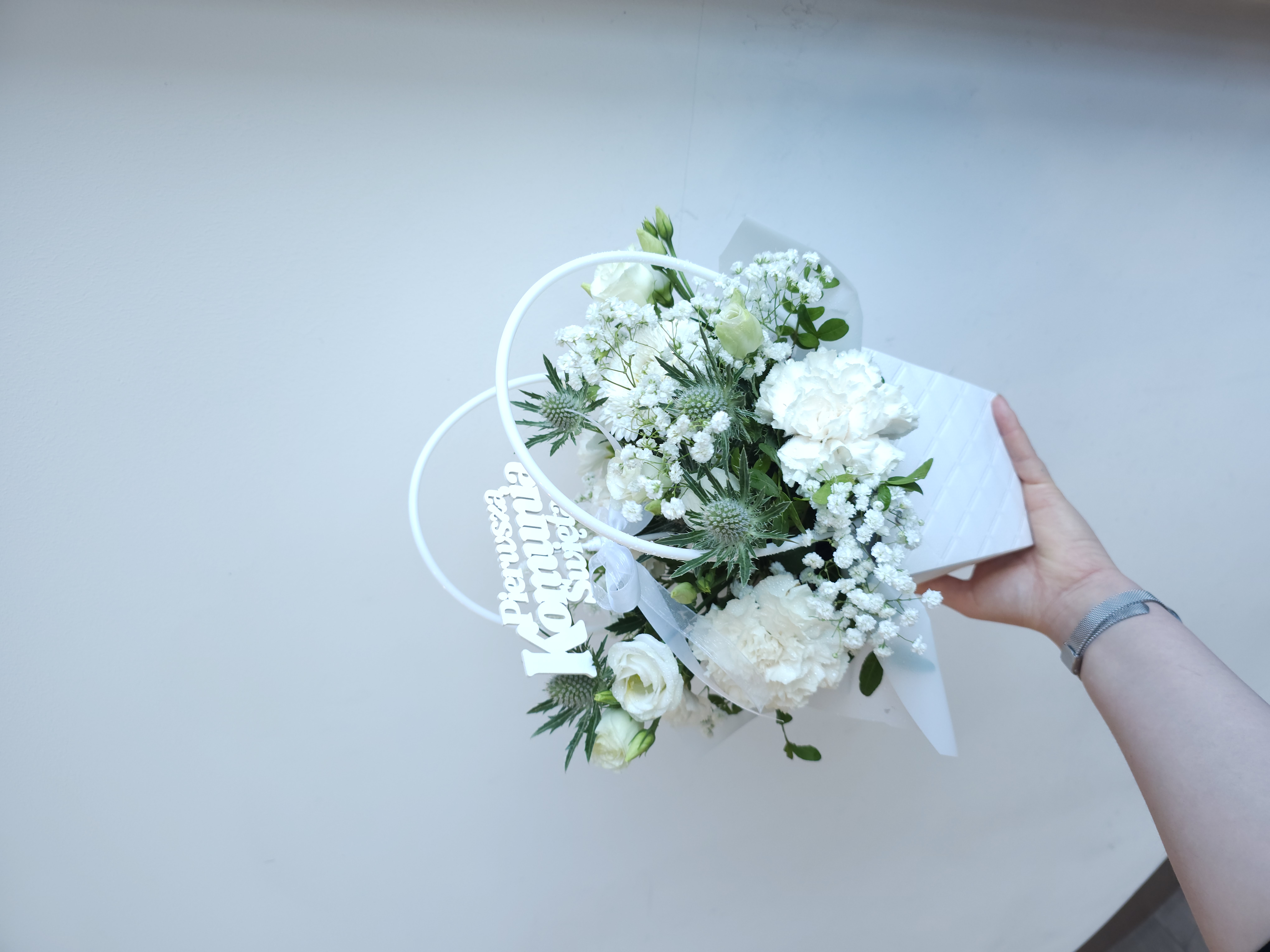 kwiaty na Pierwszą Komunię