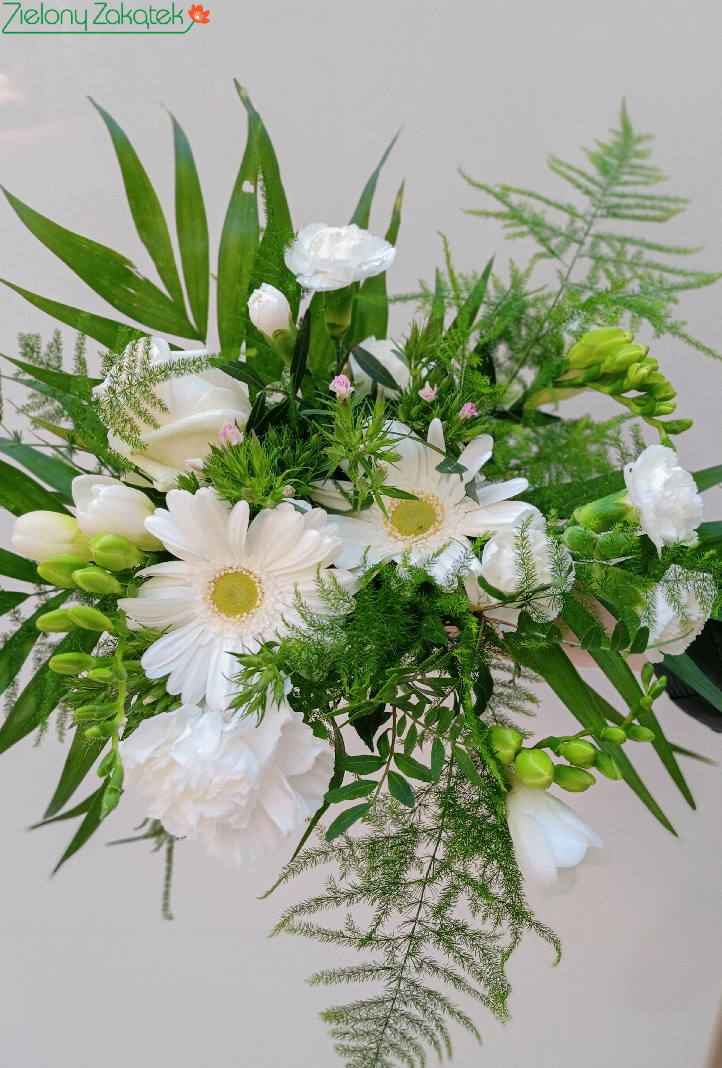 kwiaty na Pierwszą Komunię