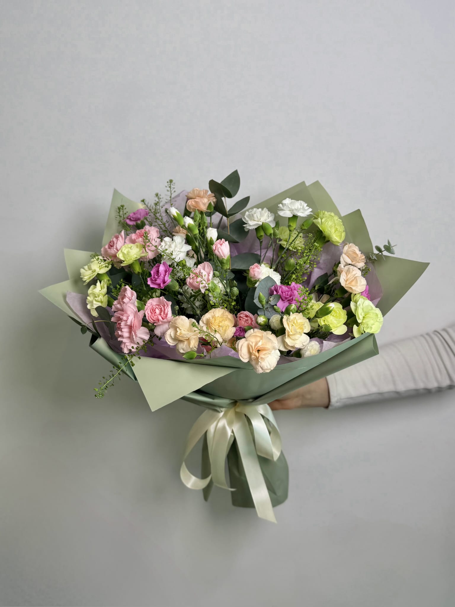 Bukiet „Klasyka z Zielenią”